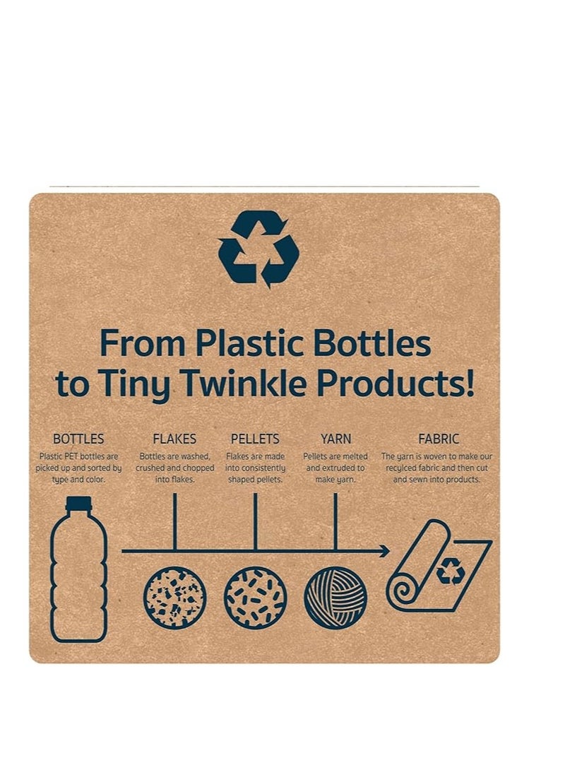 Tiny Twinkle Mess-proof Wet Bags 2 Pack Waterproof and Washable Bag for Travel storage, Stroller, Daycare, Baby Diapers, Yoga, Beach, Pool, Wet Toddler Swimsuits