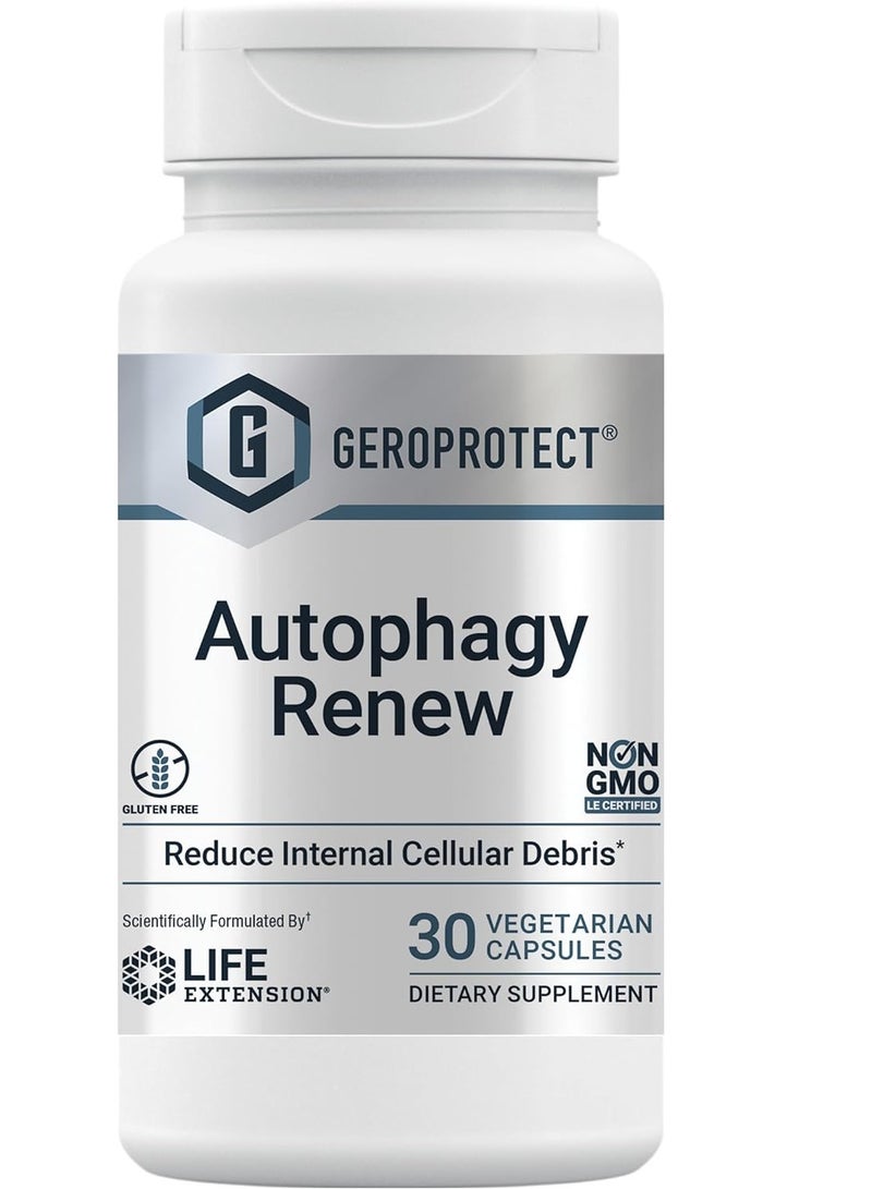 Life Extension, GeroProtect, Autophagy Renew, 30 Vegetarian Capsules