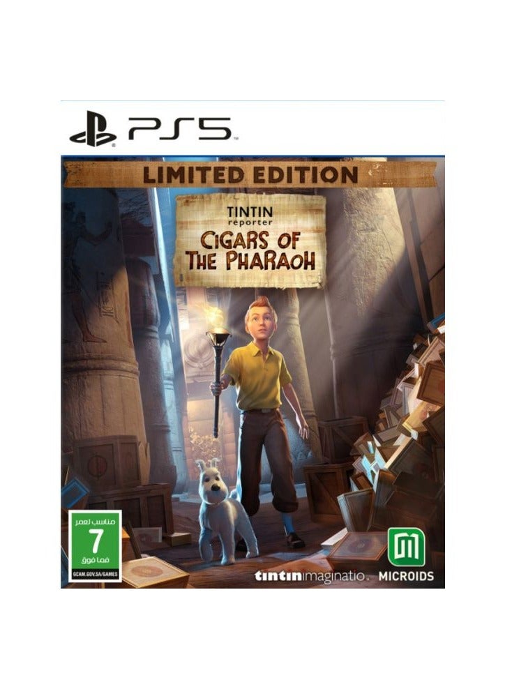 Tintin Reporter The Cigars Of The Pharaoh Limited Edition - PlayStation 5 (PS5)