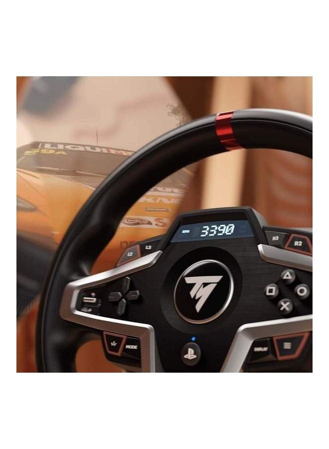 T248 Racing Wheel And Magnetic Pedals, Hybrid Drive, Magnetic Paddle Shifters, Dynamic Force Feedback, Screen With Racing Information (PS5, PS4, PC)