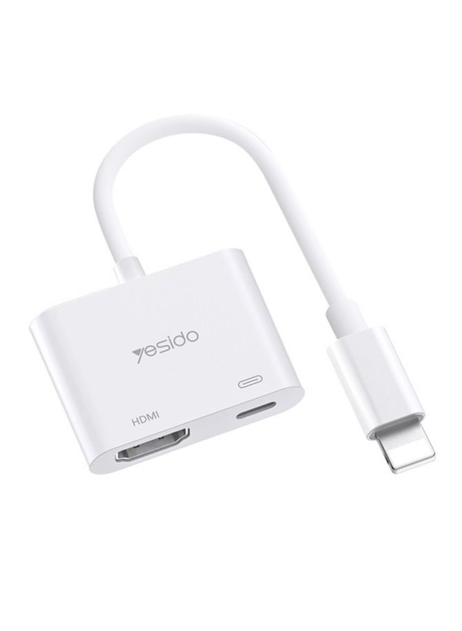 Yesido HM06 8 Pin to HDMI Audio Video Adapter