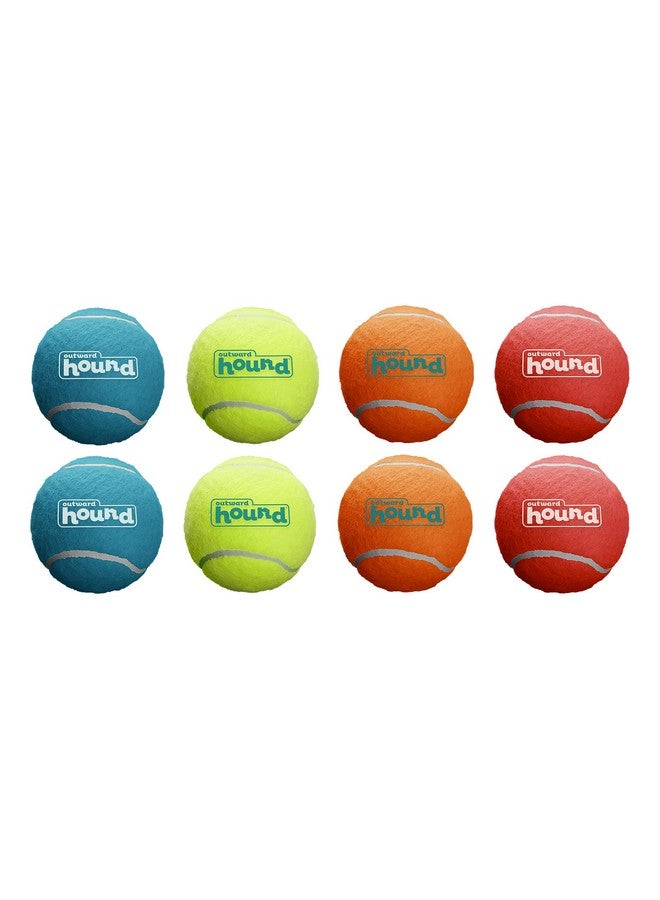 Squeaker Ballz Fetch Dog Toy Xs 8Pack