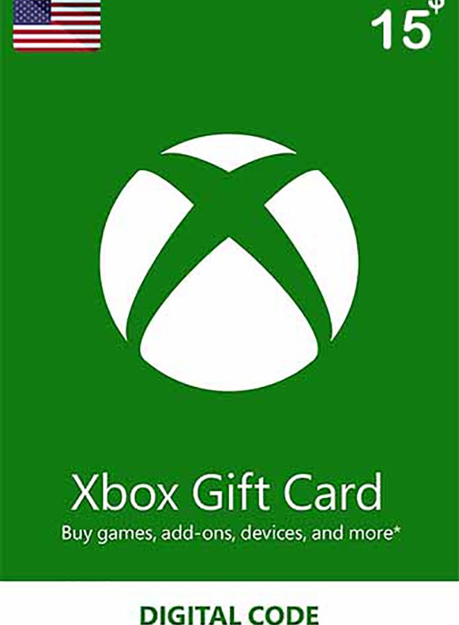 Xbox Card 15$ USA (Delivery via SMS/WhatsApp)