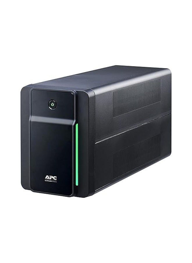 APC Back-UPS 1600VA Tower, 230V, 6x IEC C13 Outlets, AVR, Surge Protection, Battery Backup, LCD Display, Energy-Efficient, for Home & Office Use | BX1600MI