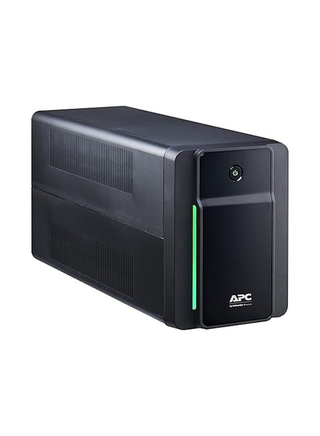 APC Back-UPS 1600VA Tower, 230V, 6x IEC C13 Outlets, AVR, Surge Protection, Battery Backup, LCD Display, Energy-Efficient, for Home & Office Use | BX1600MI