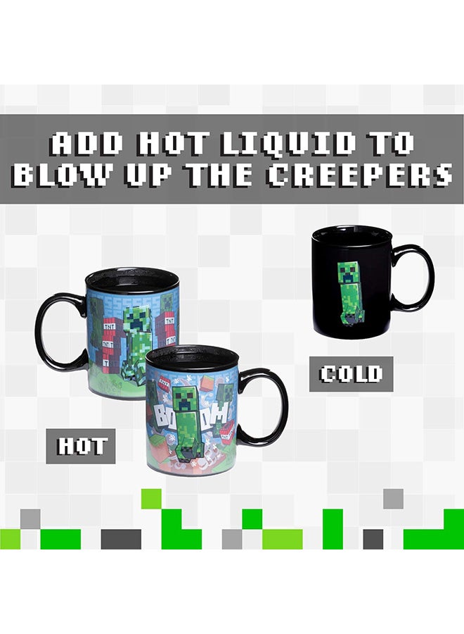 Paladone Minecraft Creeper Heat Change Mug