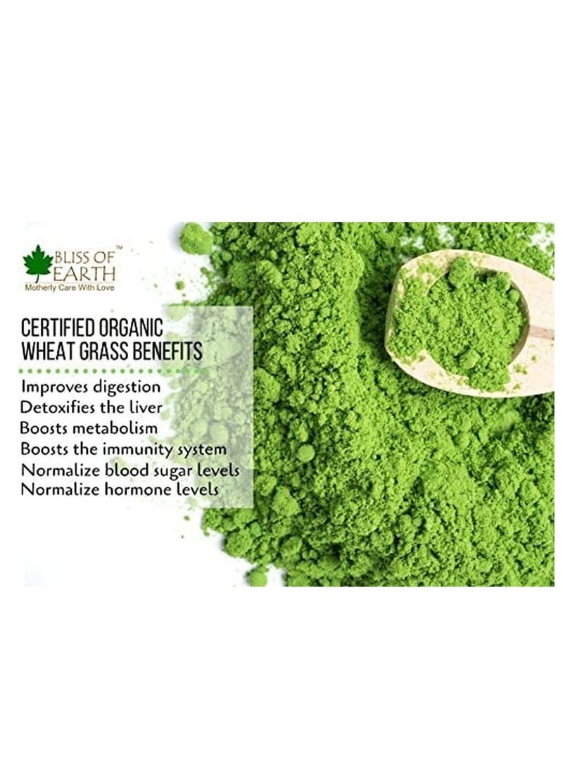 Organic Wheatgrass Powder Super Food Dietary Supplement 2X250gm