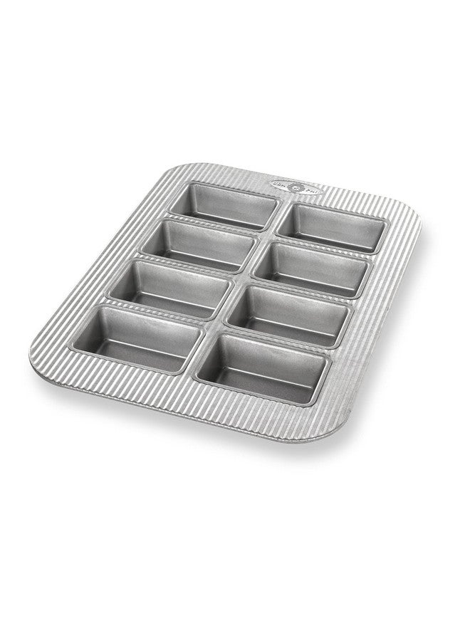 Bakeware Aluminized Steel Mini Loaf Pan 8Well