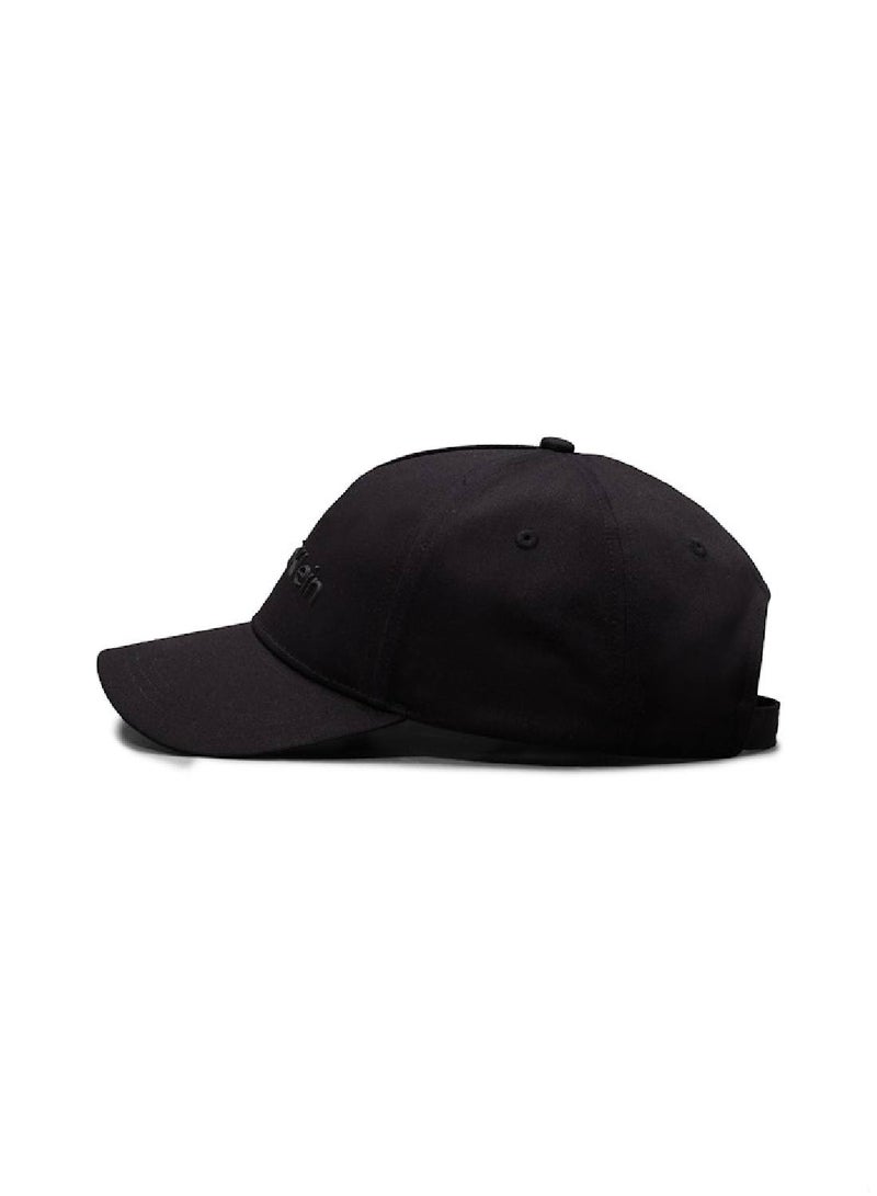 Men's Twill Cap - Organic cotton twill, Black