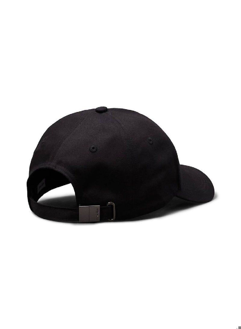 Men's Twill Cap - Organic cotton twill, Black