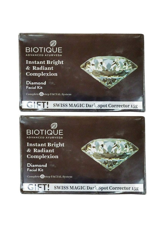 Ue Advanced Ayurveda Instant Bright & Radiant Complexion Diamond Facial Kit