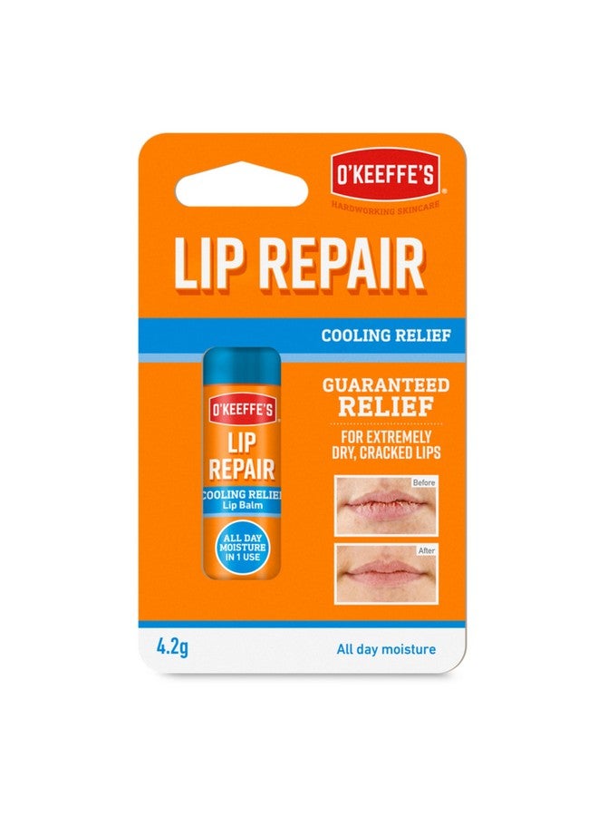 Cooling Relief Lip Repair Lip Balm For Dry Cracked Lips Stick (Pack Of 1)