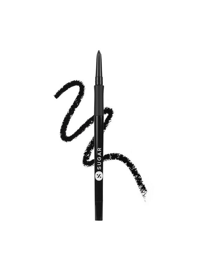 Twist And Shout Fadeproof Kajal 01 Black Velvet (Black Kajal) Longlasting Formula Lasts Up To 10 Hours