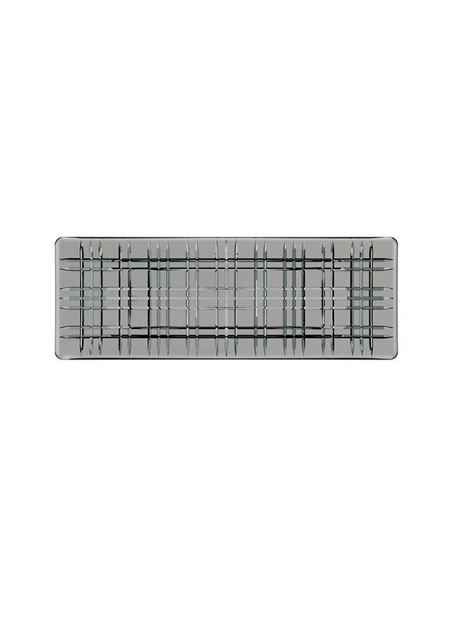 Smoke Rectangular Platter