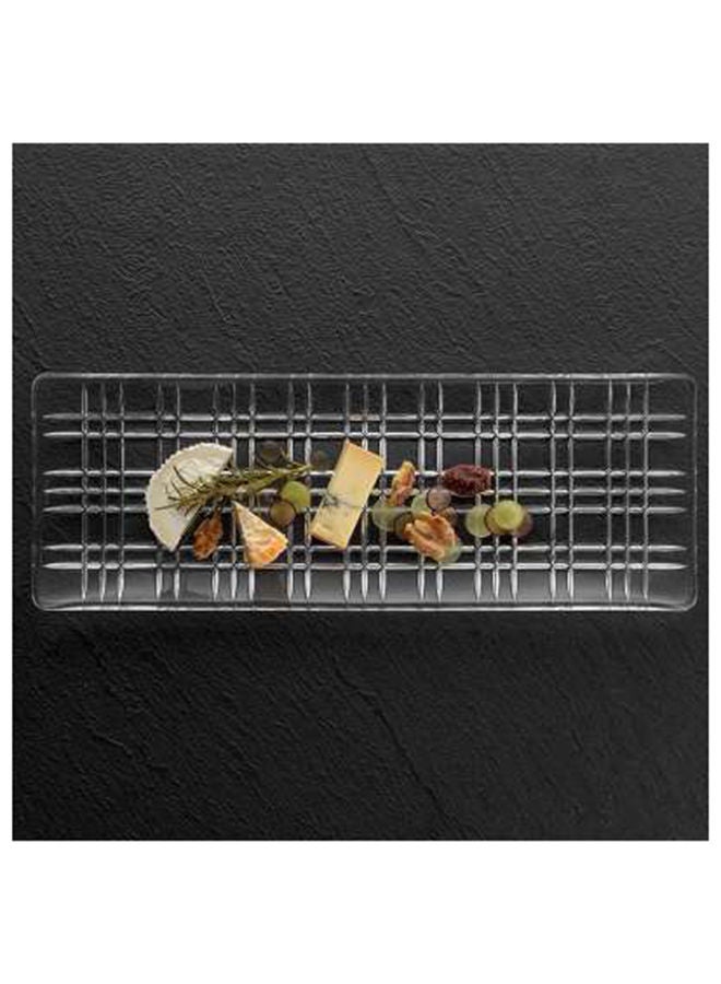 Smoke Rectangular Platter