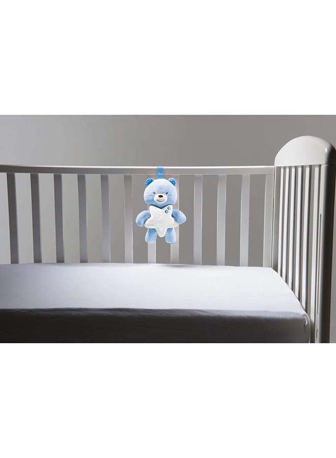 First Dreams Cot Panel Goodnight Bear 0M+, Blue 15x10x24cm