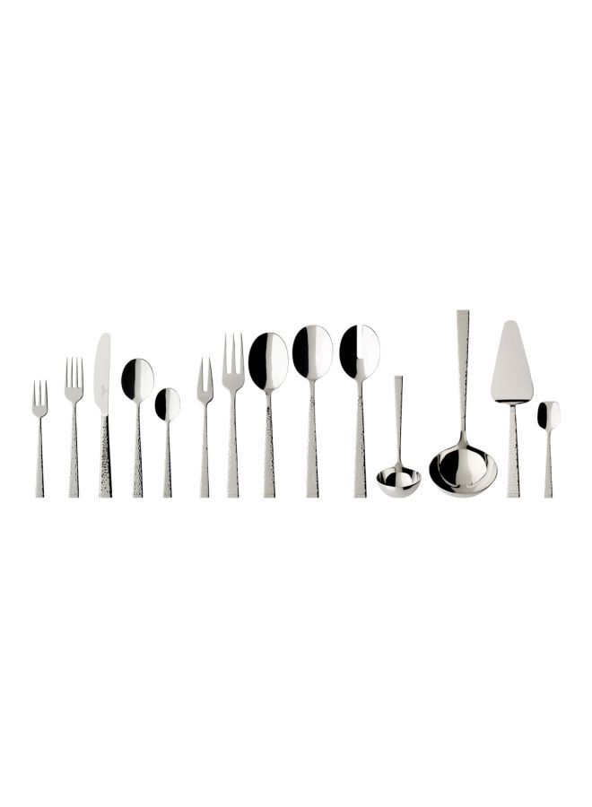 70-Piece Blacksmith Cutlery Set Silver