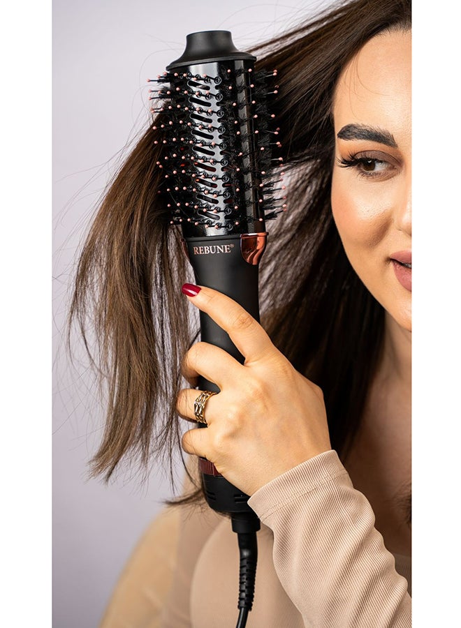 One Step Hot Brush Hair Styler 1300W Black