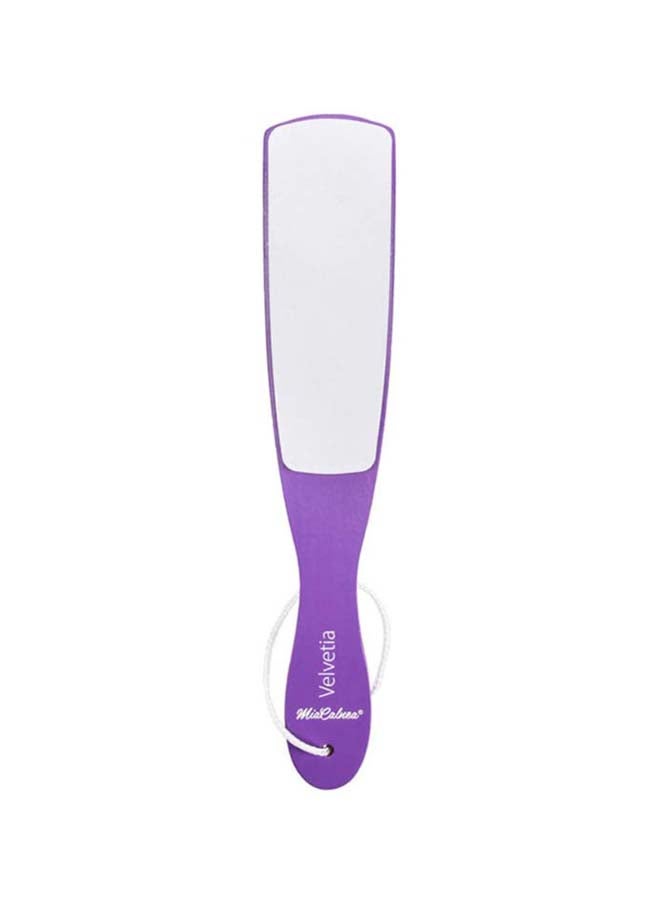 Velvetia Foot File Purple/Black/White