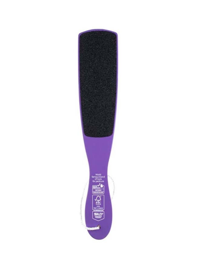 Velvetia Foot File Purple/Black/White