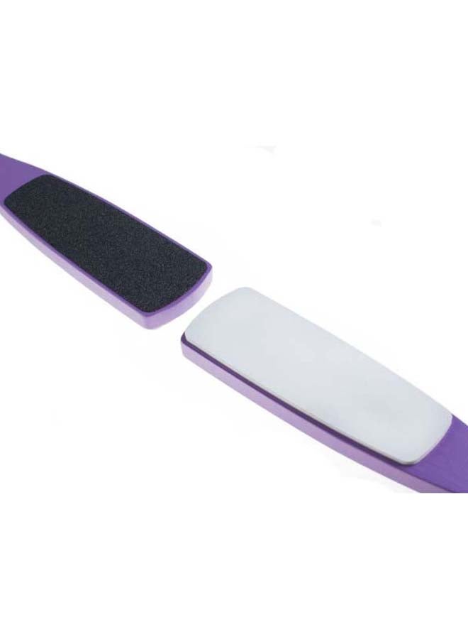 Velvetia Foot File Purple/Black/White