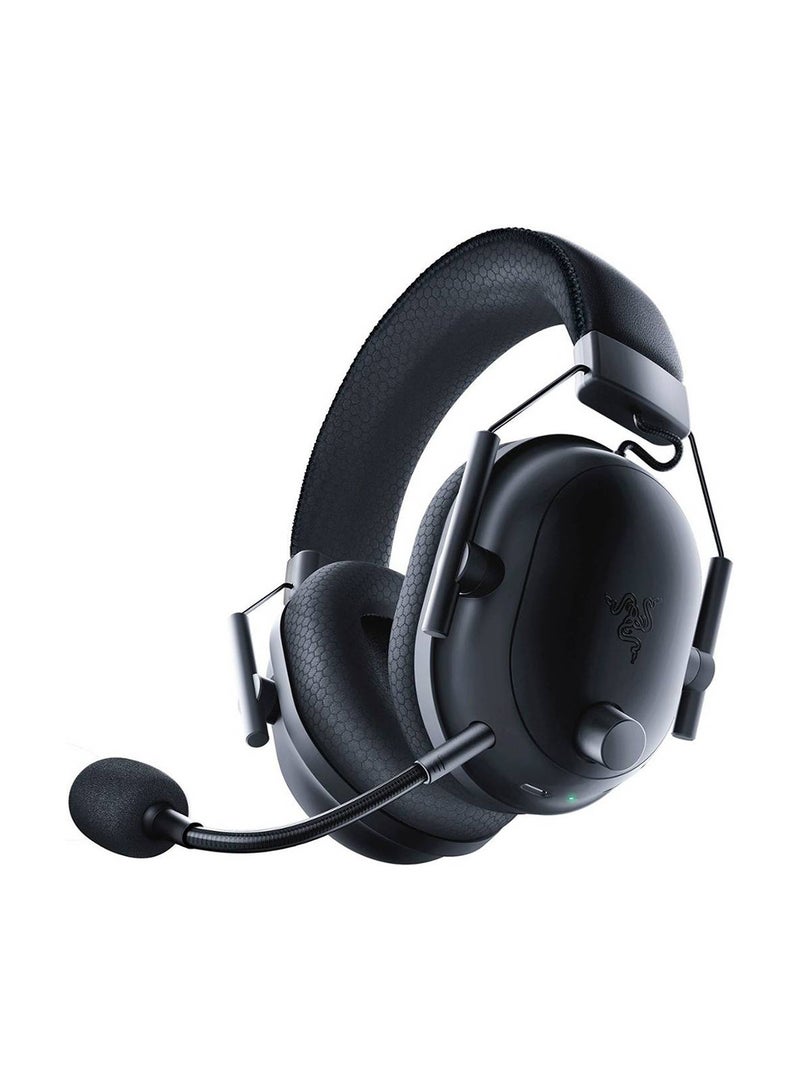 BlackShark V2 Pro Wireless Gaming Headset 2023 Edition: Detachable Mic, Pro-Tuned FPS Profiles, Ultra-Soft Memory Foam, PC, PS5, Xbox Series X & S, Mobile - 70 Hr Battery Life - Black