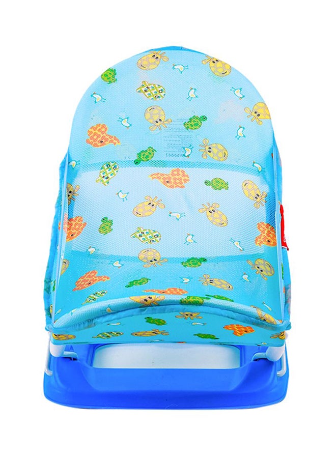 3-Position Deluxe Non-Slip Secure Foldable Bather For Newborn, Multicolour - BP8284-BLUE, 31x21x36 cm