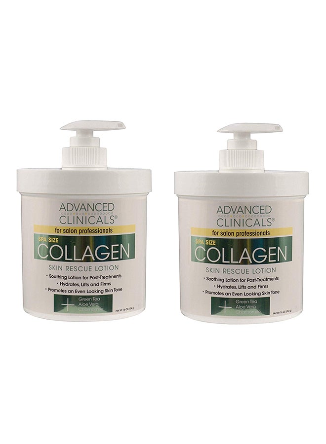 Pack Of 2 Collagen Skin Rescue Lotion