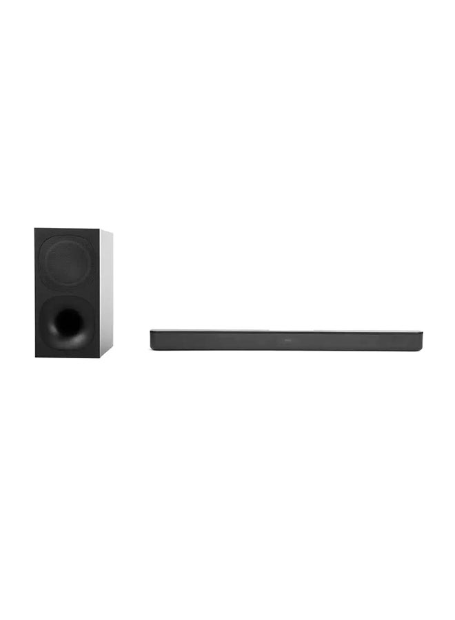 2.1Ch Sound Bar Speaker With Wireless Subwoofer 330W Black HT-S400 black