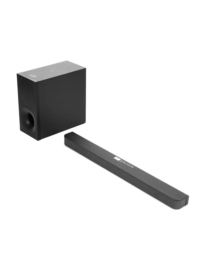 2.1Ch Sound Bar Speaker With Wireless Subwoofer 330W Black HT-S400 black