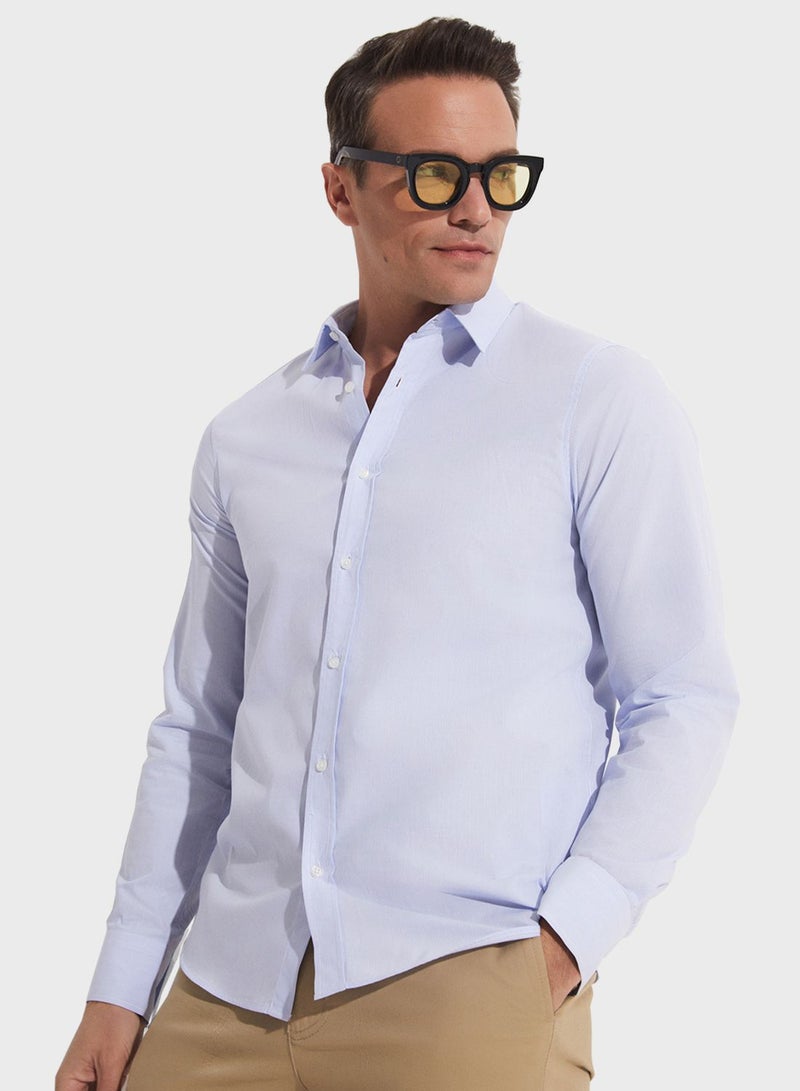Striped Slim Fit Shirt