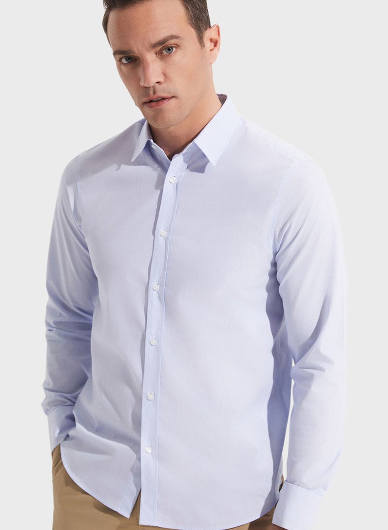 Striped Slim Fit Shirt