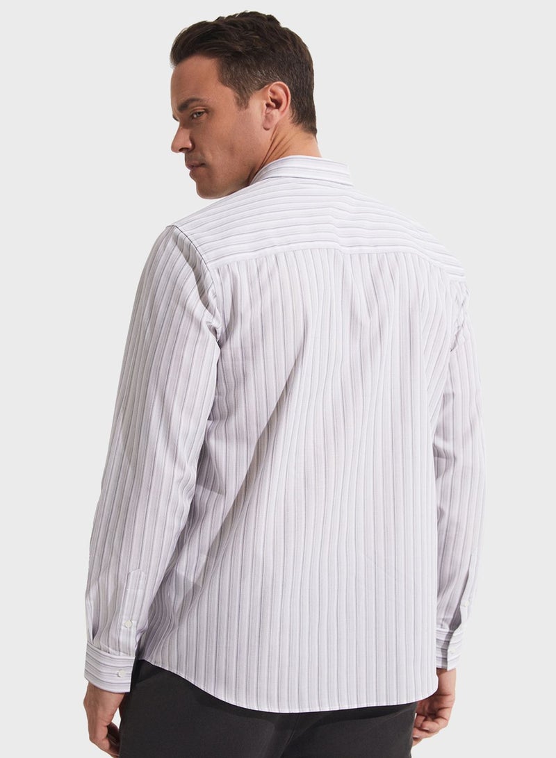Striped Regualr Fit Shirt
