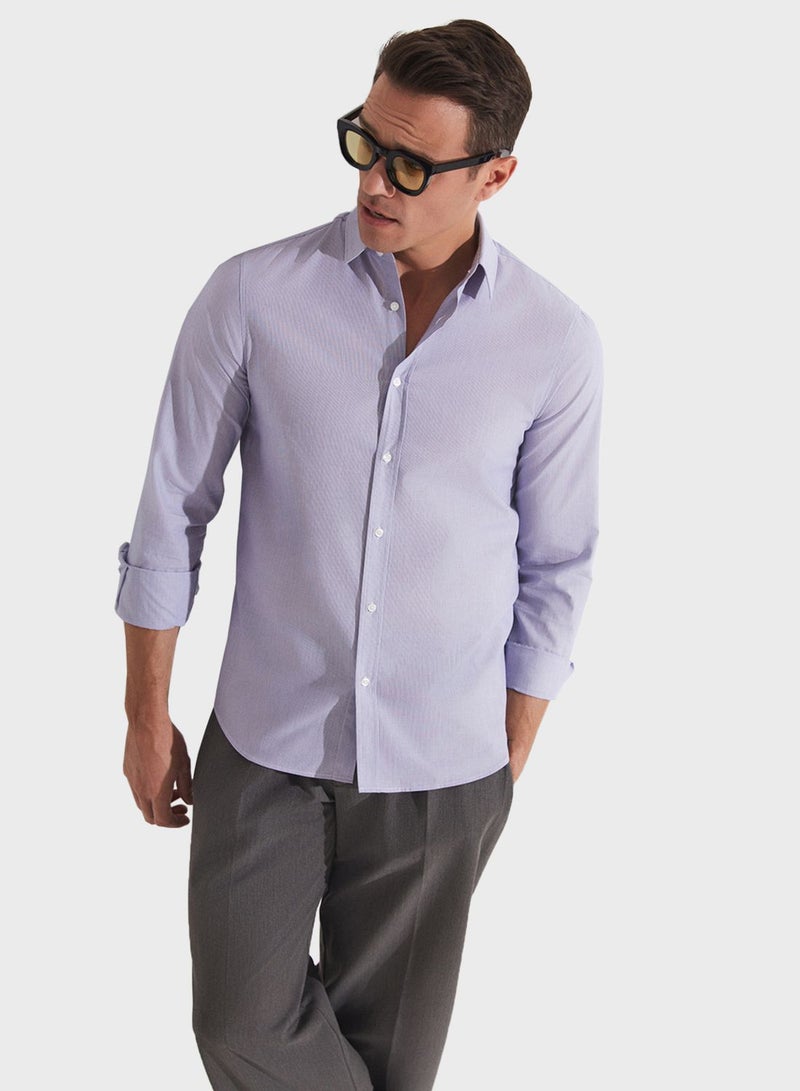 Striped Slim Fit Shirt