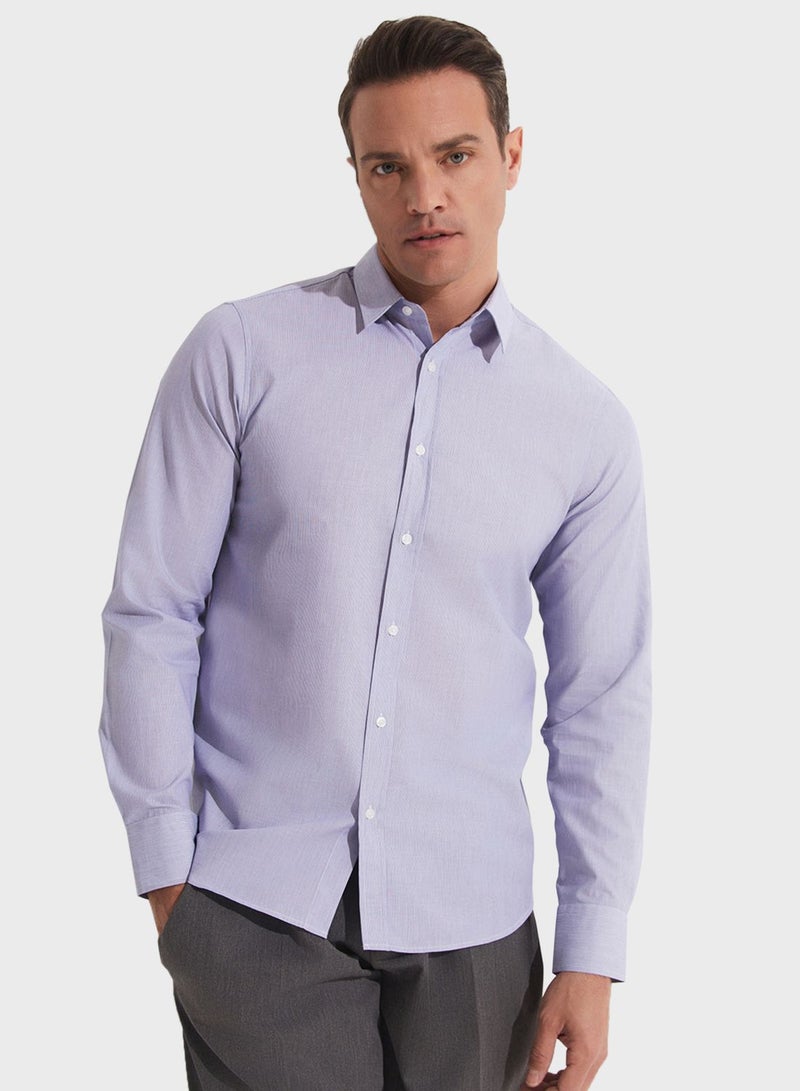 Striped Slim Fit Shirt