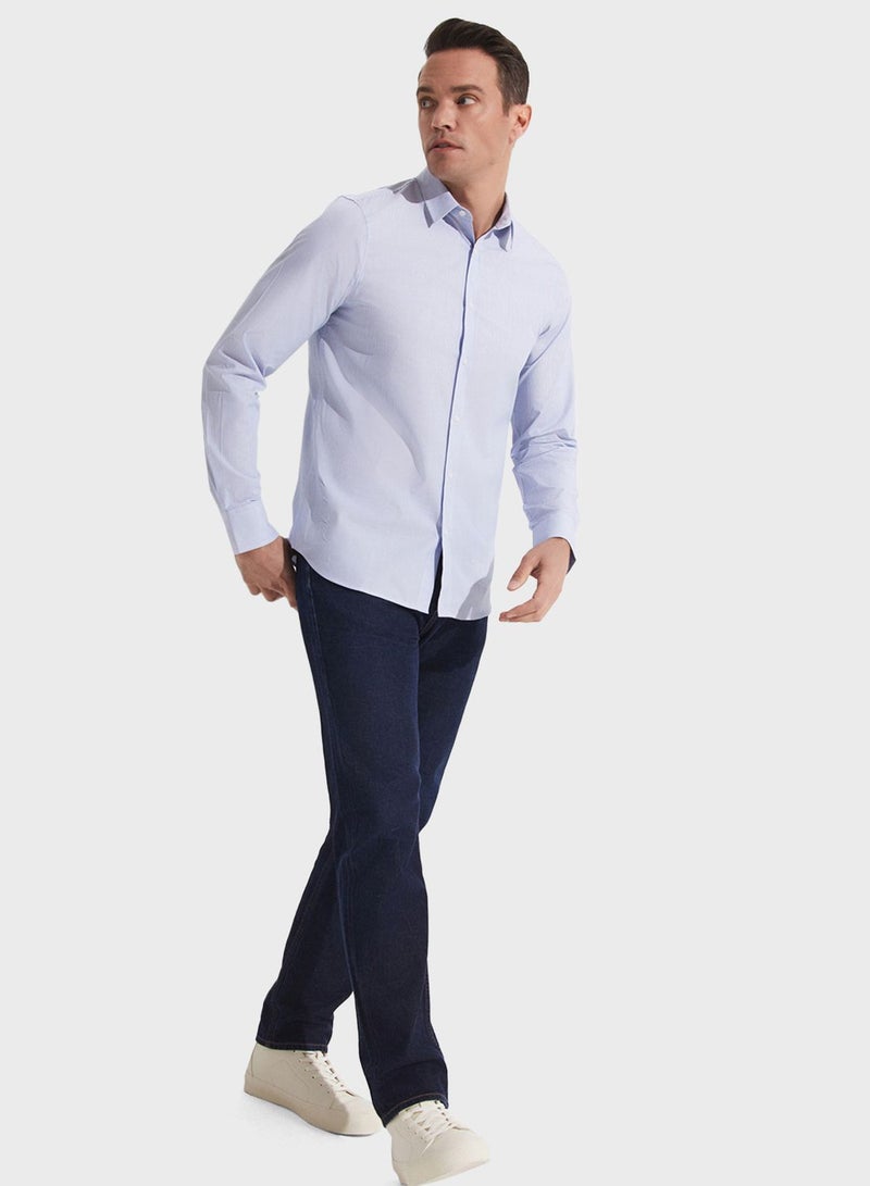 Striped Slim Fit Shirt