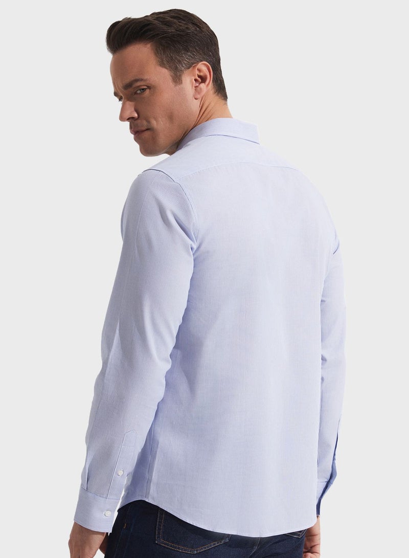Striped Slim Fit Shirt