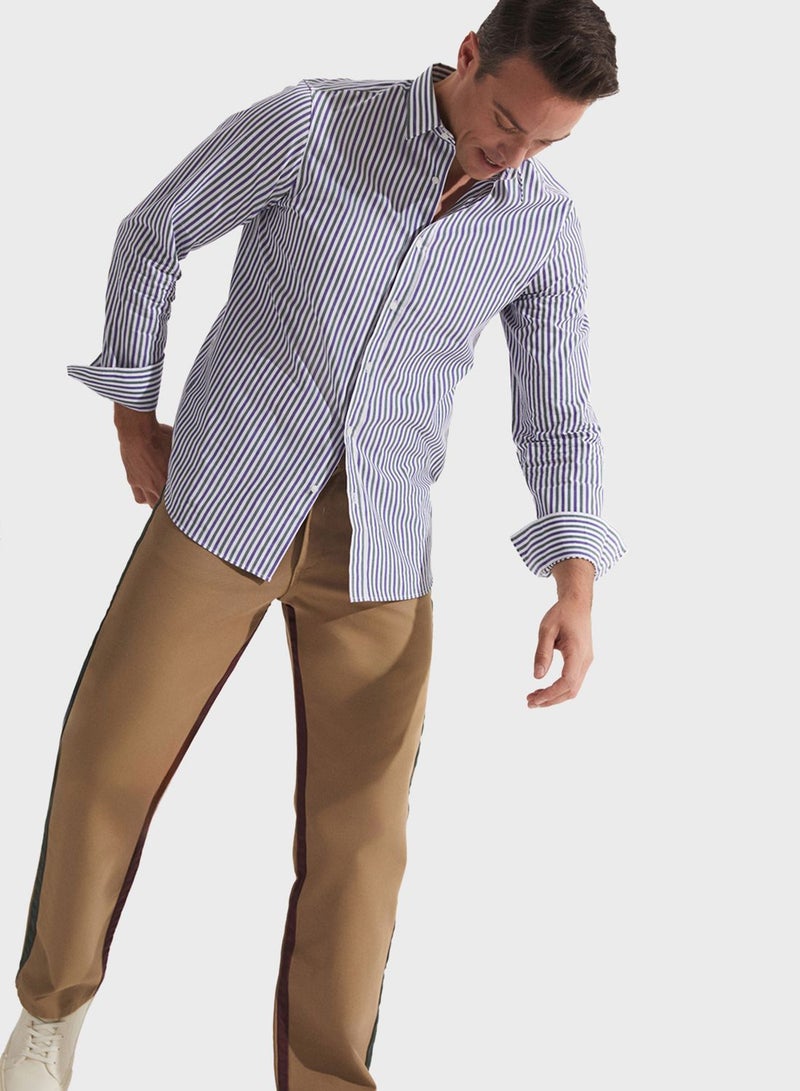 Striped Regualr Fit Shirt