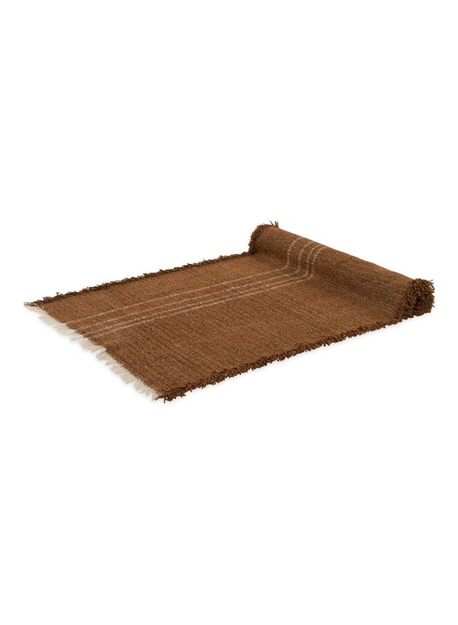 Echo Table Runner, Cream And Brown - 40X140 Cm