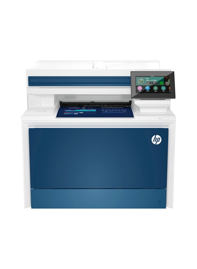 Color LaserJet Pro MFP 4303FDN Printer (5HH66A) Blue/White