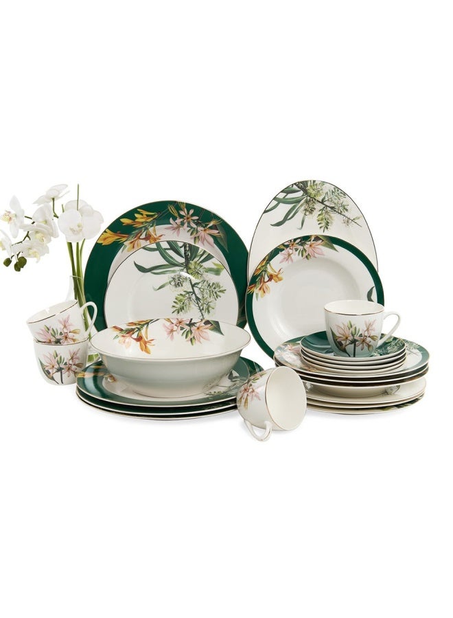 Ivy 22 Pieces Dinner Set Design