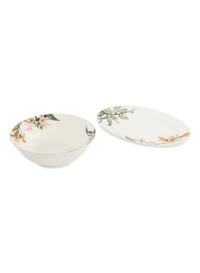 Ivy 22 Pieces Dinner Set Design