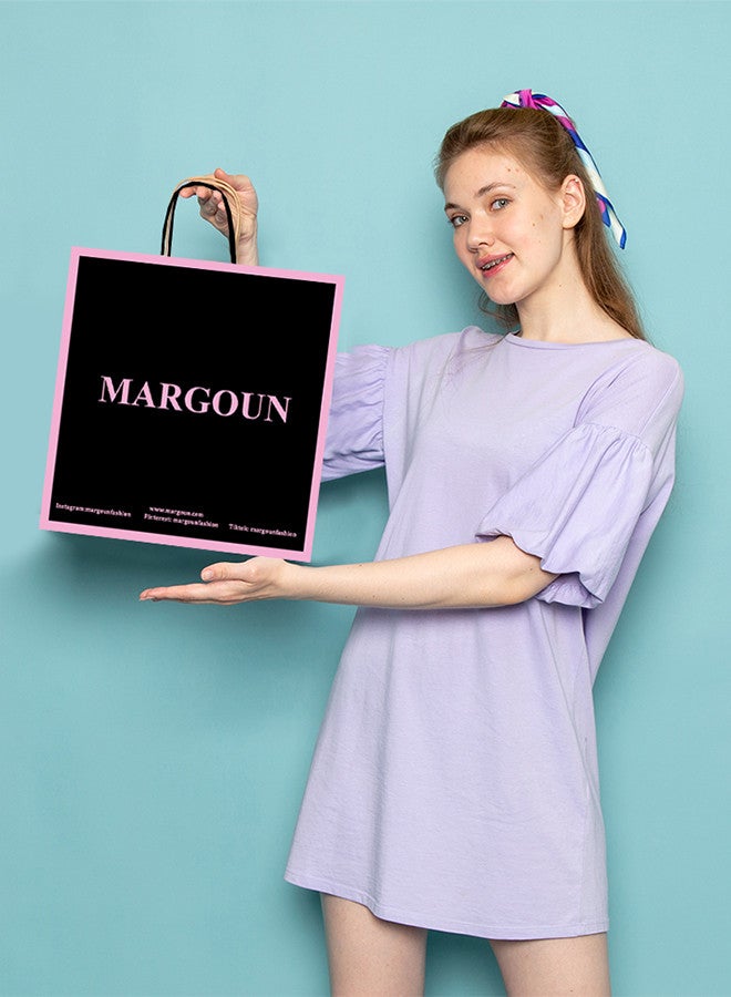 20 Pack Shopping Bag Gift Bags Kraft Paper Bags 30x18x33 cm Shopping Bag Kraft with Handles Bulk