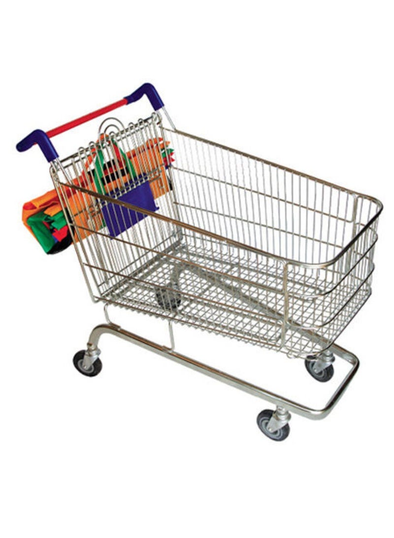 Trolley Bags Original Vibe - Set of 4 Eco-Friendly Reusable Shopping Bags for an Organized and Convenient Supermarket Shopping Experience, Designed for Efficient Checkout