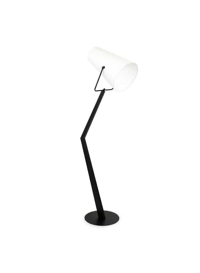 Sleek Floor Lamp, White