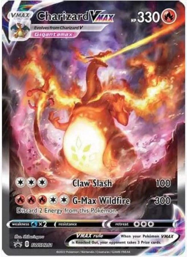 Charizard Vmax Swsh261 Pokemon Black Star Promo Alternate Art Holo Ultra Premium Collection Exclusive