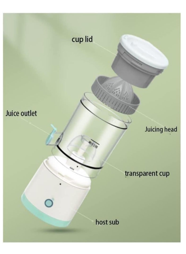 Multifunctional Electric Juicer, Portable Home Juicer, Juice Residue Separation Juicer Juicer,