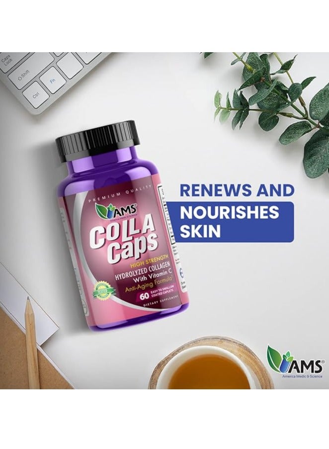 Collacaps Hydrolysed Collagen Tablet (60 Pieces)