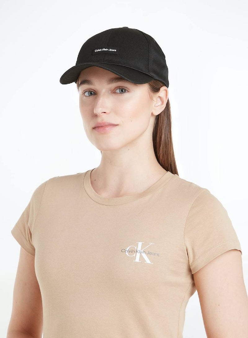 Women's Instant Patch Cap - Cotton, Black