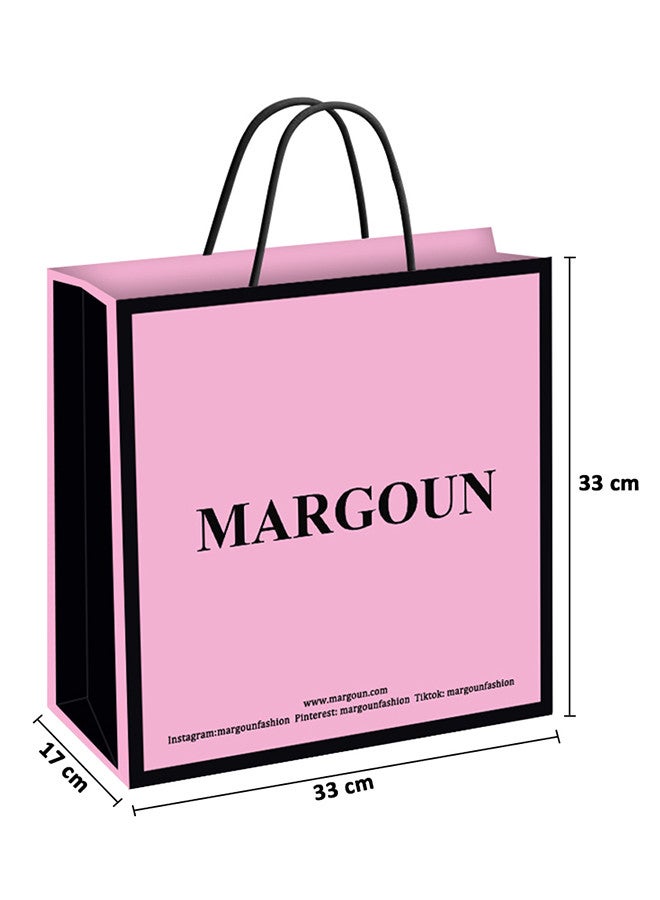 10 Pack Shopping Bag Gift Bags Kraft Paper Bags 33x17x33 cm Shopping Bag Kraft with Handles Bulk